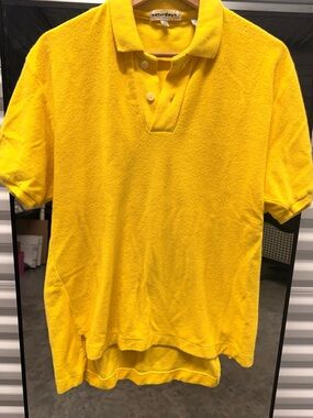 Saturdays NYC Men’s Yellow Terry Polo
